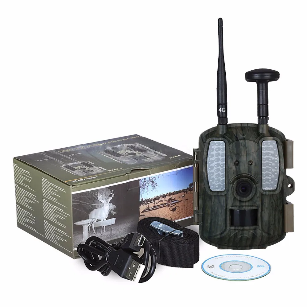 4g Wireless Trail Camera Gprs/mms/sms/smtp Game Wildlife Camera Gps ...