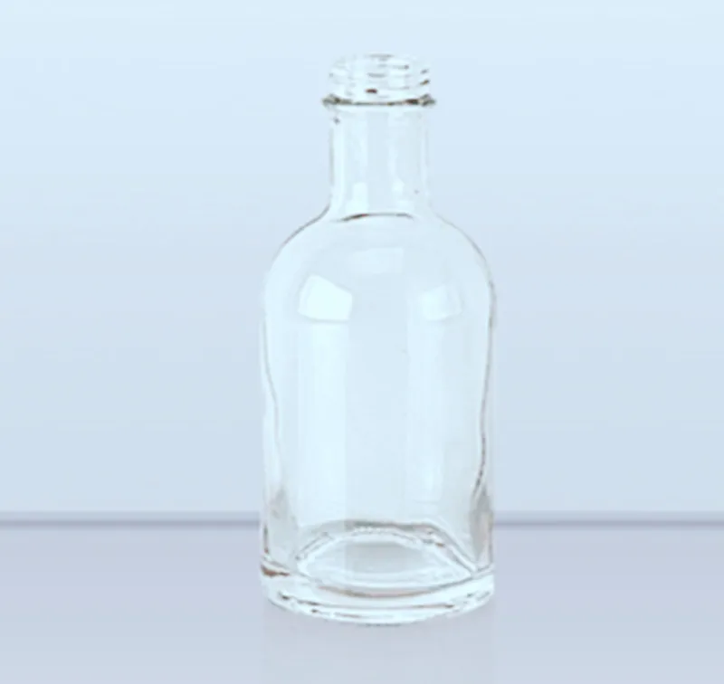 50ml 180ml Clear glass wine bottle whisky bottle