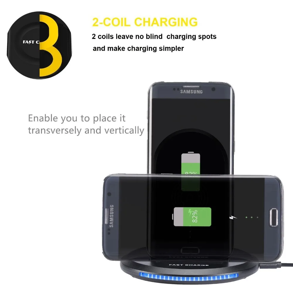 Keeps Flashing Wireless Charger Universal Compatible With All Qi