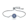 A33 Dvacaman 2019 Fashion Round Crystal Simple Pull Out Bracelet Women Jewelry Accessories Christmas Valentine's day Party