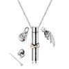 Together Forever Letter Can Open Commemorating A Loved One Pet Pendant Ashes Necklace