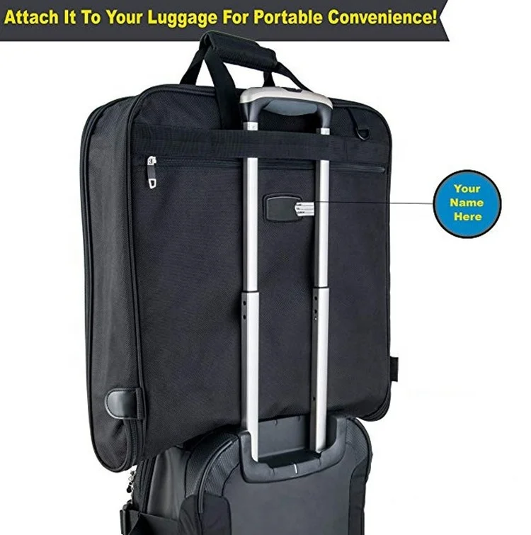 garment bag suitcase combination