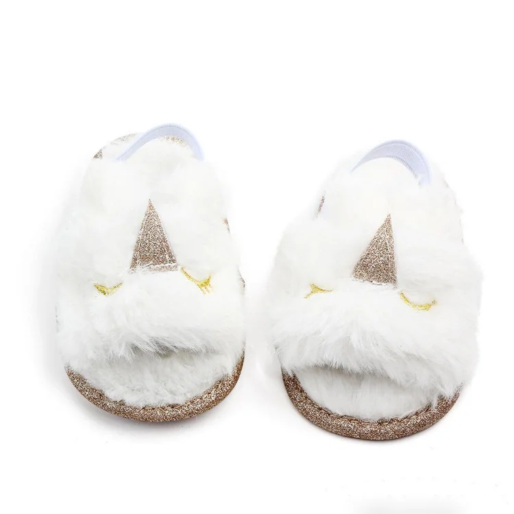 Kids Fur Slippers
