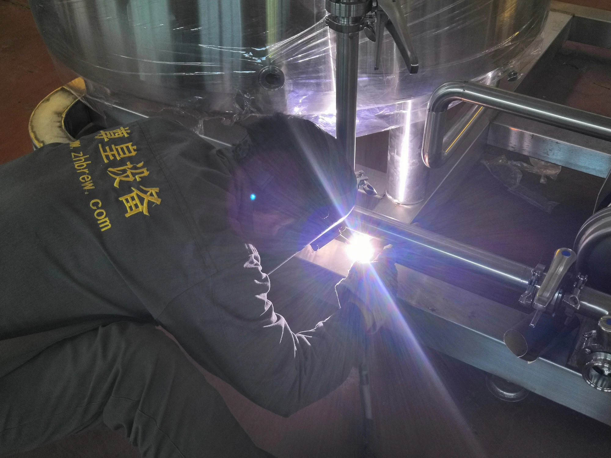 Professional Manufacturer micro Stainless steel brew kettle with ISO CE certification