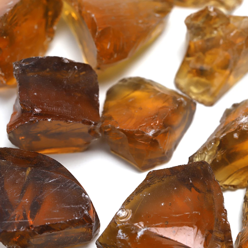 Brown Colored Tempered Crushed Glass For Crafts Buy Crushed Glass For