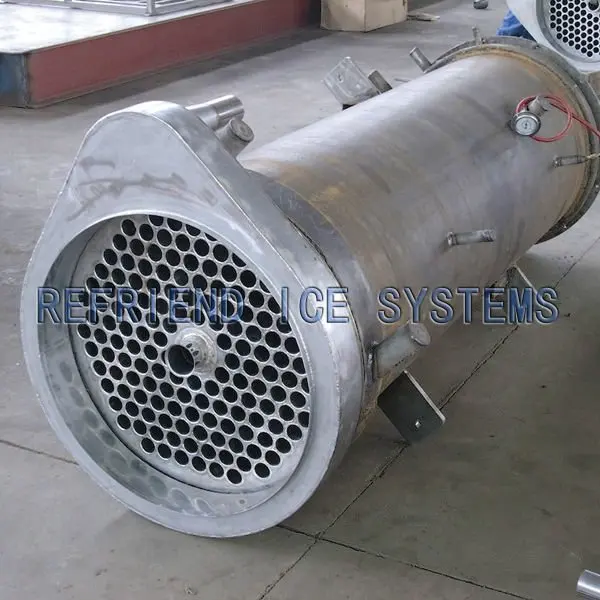 Ammonia R717 Tubular Ice Evaporator,Tube Ice Generator, View tube ice