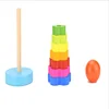 education toys colorful tower toy funny building blocks