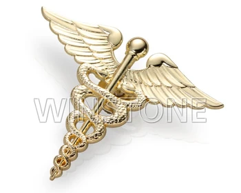 Double Snake Wing Beret Badge - Buy Military Uniform Badges,Beret Badge ...