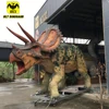 Theme park Life Size Robotic Realistic Animated Dinosaur Triceratops for park