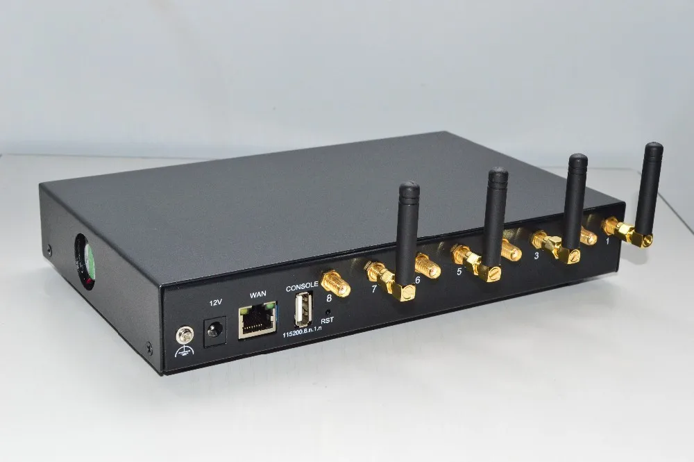 goip 4 voip-gsm sip 网关/4 端口语音短信设备, 开放的 api 与外部