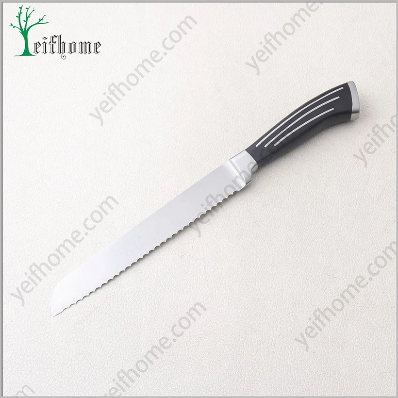 Hot sell forged fixed blade bread knife
