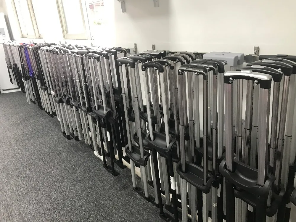 Customized Adjustable Luggage Accessories Detachable Aluminium Trolley