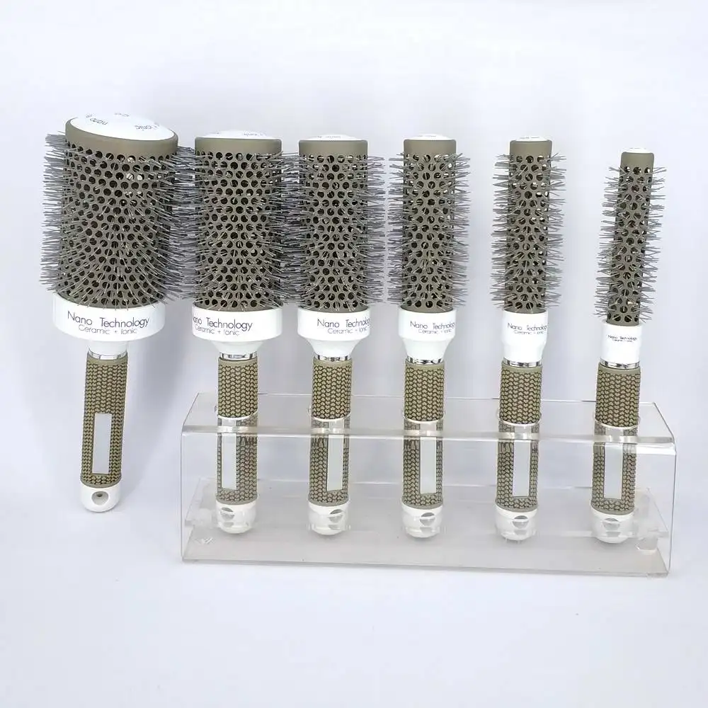 Professional Salon Hair Brush Set Wholesale Heated Round Ceramic Brush