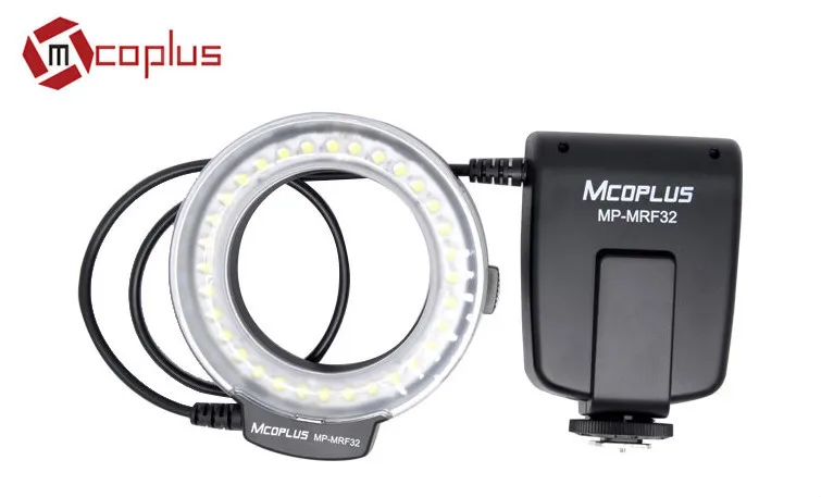 Mcoplus MRF32 Universal Macro Ring Flash/Light for Canon Nikon Digital SLR Camera with 32pcs LED lamps