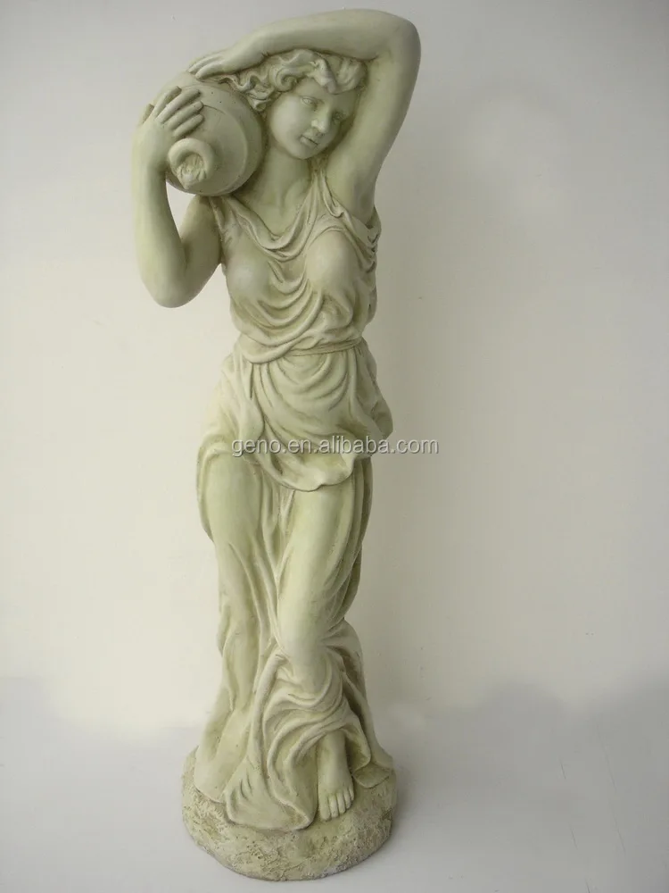 Classic Garden Statues With Rose Girl Garden Ornament Buy Classic