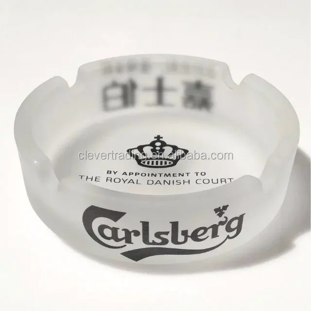 Glass Ashtrays Wholesale Round Glass Ashtray Custom With Logo Buy