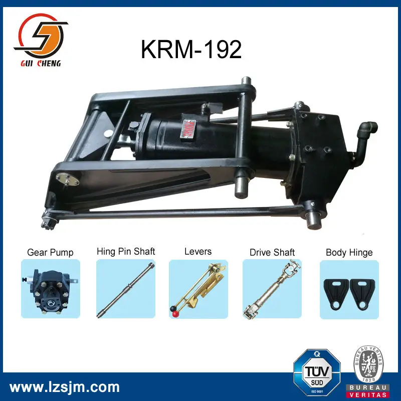 Dump Trucks Hydraulic System Krm220 48 With Hydraulic Cylinder And