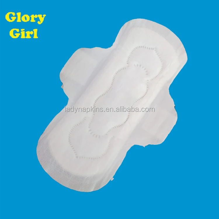 Hot Sell Biodegradable & Compostable Sanitary Napkins With Organic Top Cotton Sanitary Pads