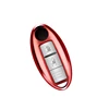 Free Shipping Nissan-Key Cover Fob Shell Case TPU Protector Holder Compatible With Nissan---Key Bluebird Key Cover