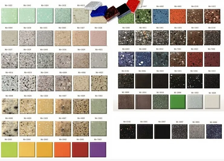 Fast food  chinese acrylic solid surface restaurant dinning table and chairs