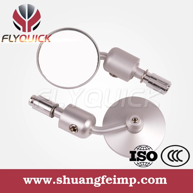 sf-010 silver cnc bar end mirror