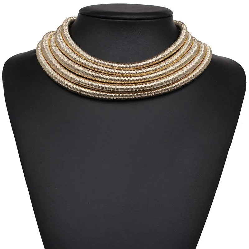 New design fashion Kim Kardashian necklace collar necklace & pendant choker statement necklace maxi jewelry choker wholesale