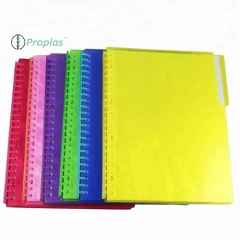 with pockets book payment bill Folder Refillable 20 Spiral A4 Presentation Display Pocket