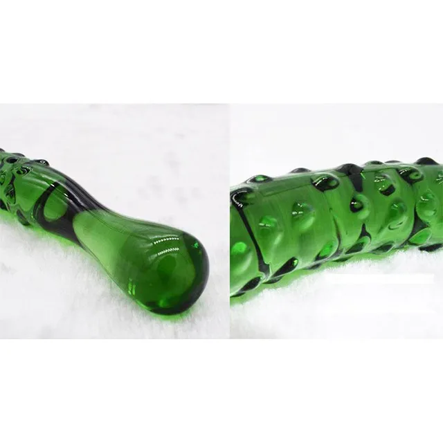 Female Vagina Gspot Massager Cucumber Shap