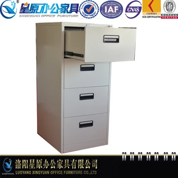 Filing Cabinet System Four Drawer Detachable Iron Cabinet