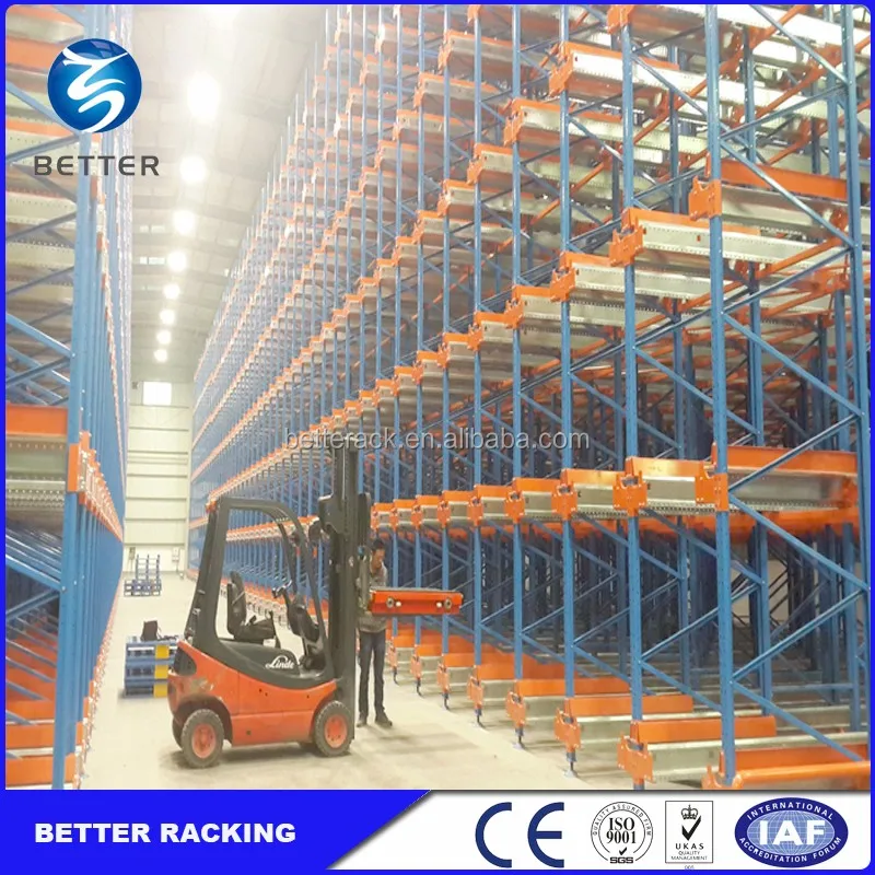 Automated Warehouse Storage Radio Shuttle Pallet Runner Racking System ...