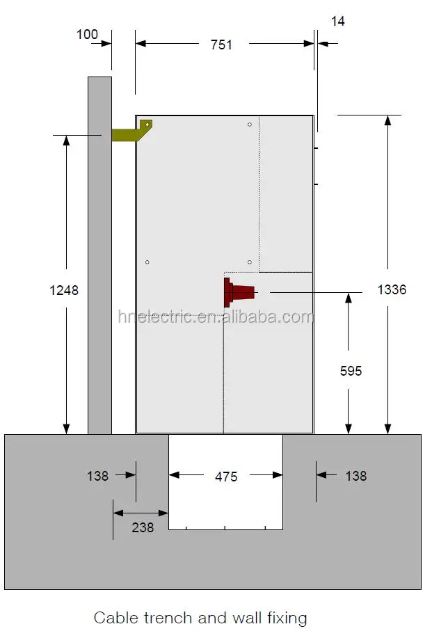 33kV 34.5kV Ring Main Unit 3 way RMU, CCF 3 way 2 switch + 1switch