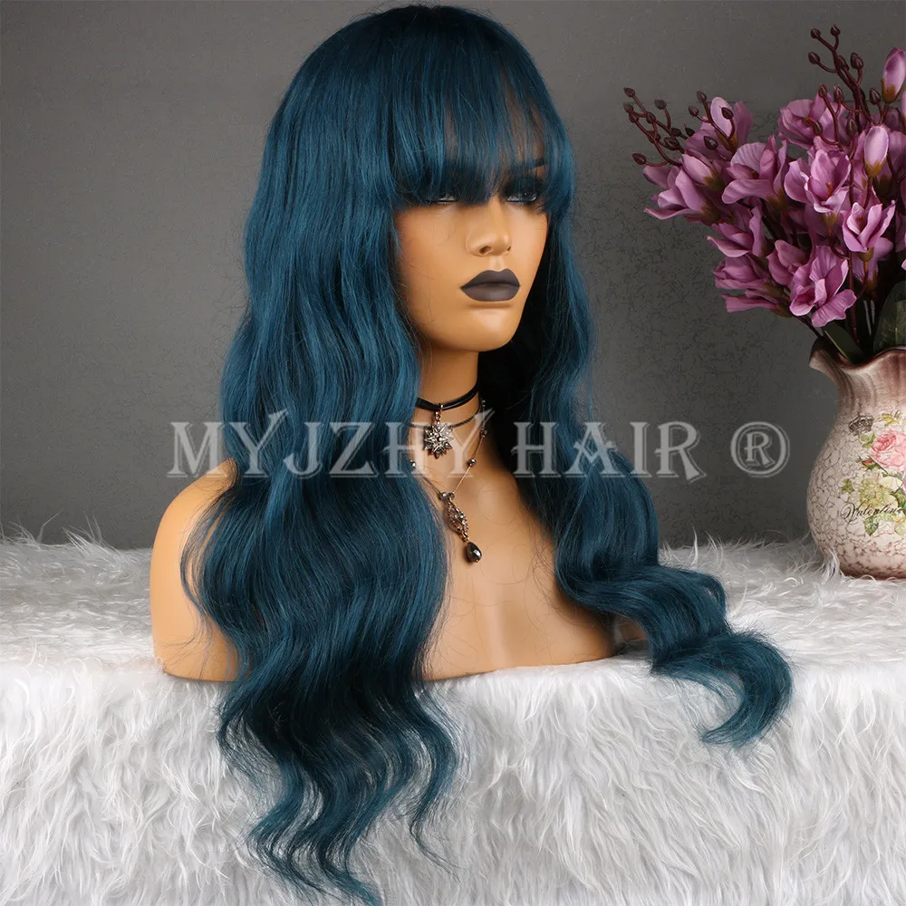 Aliexpress Dark Blue Body Wave Lace Front Premium Chinese ...