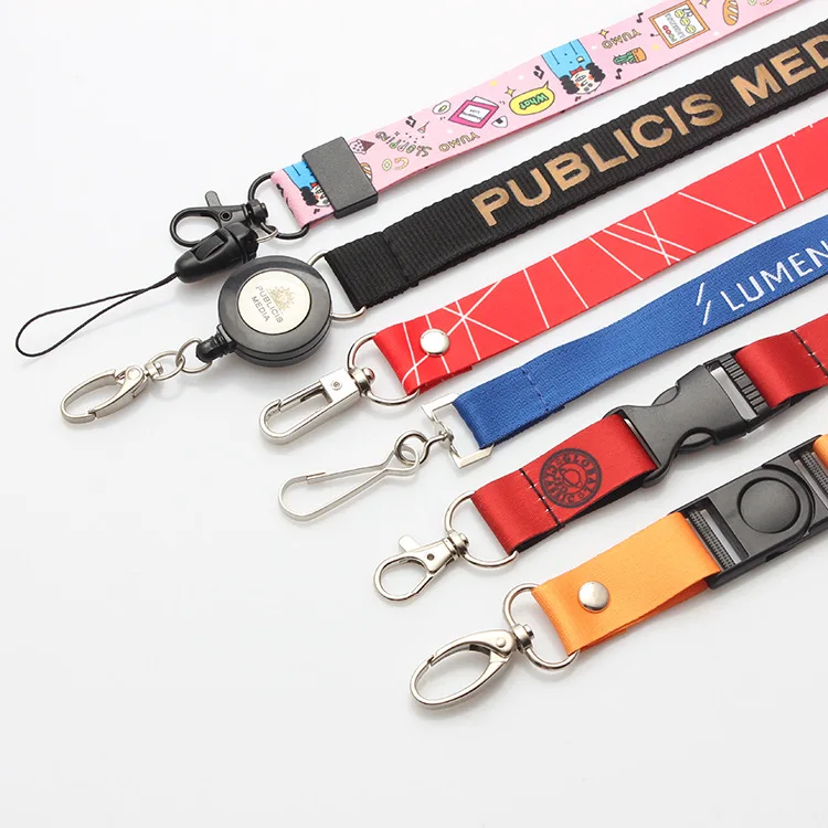 Charming Printed Satin Neck Strap Custom Lanyards - Buy Charming ...