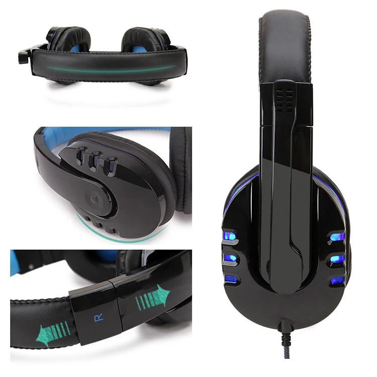 china colorful gamer headset quotes