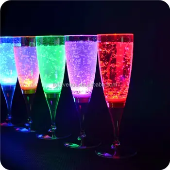 light up champagne glasses