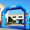 Outdoor custom made black newest advertising inflatable arch for sports events