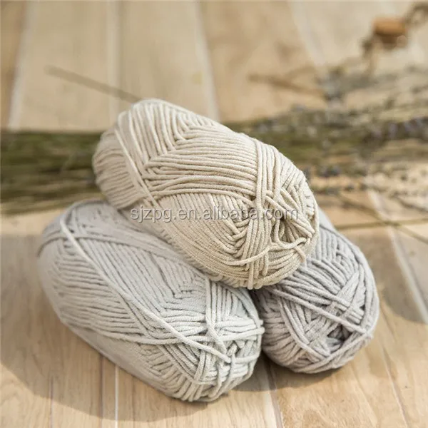 Wholesale Cheap Price Milk Cotton Yarn 50g Cotton Thread For Knitting