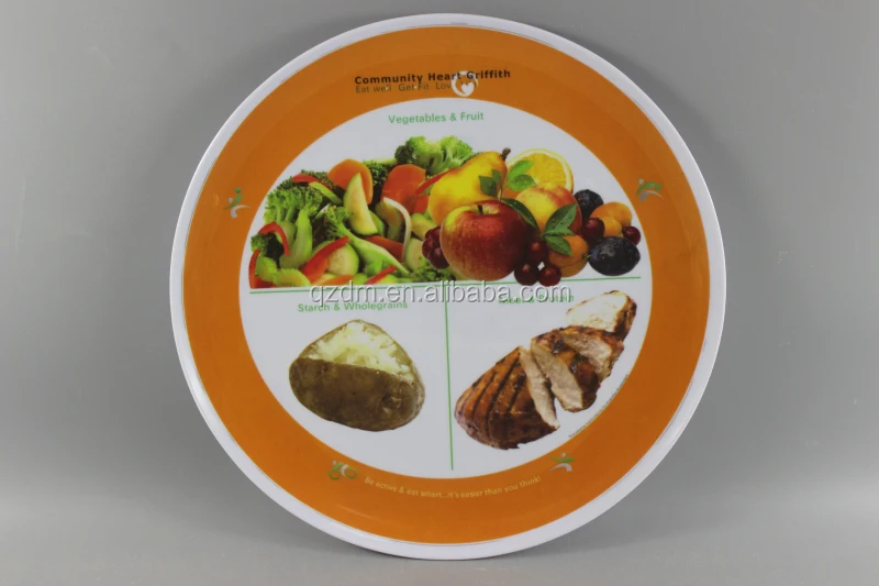 Factory supply good quality melamine food plate