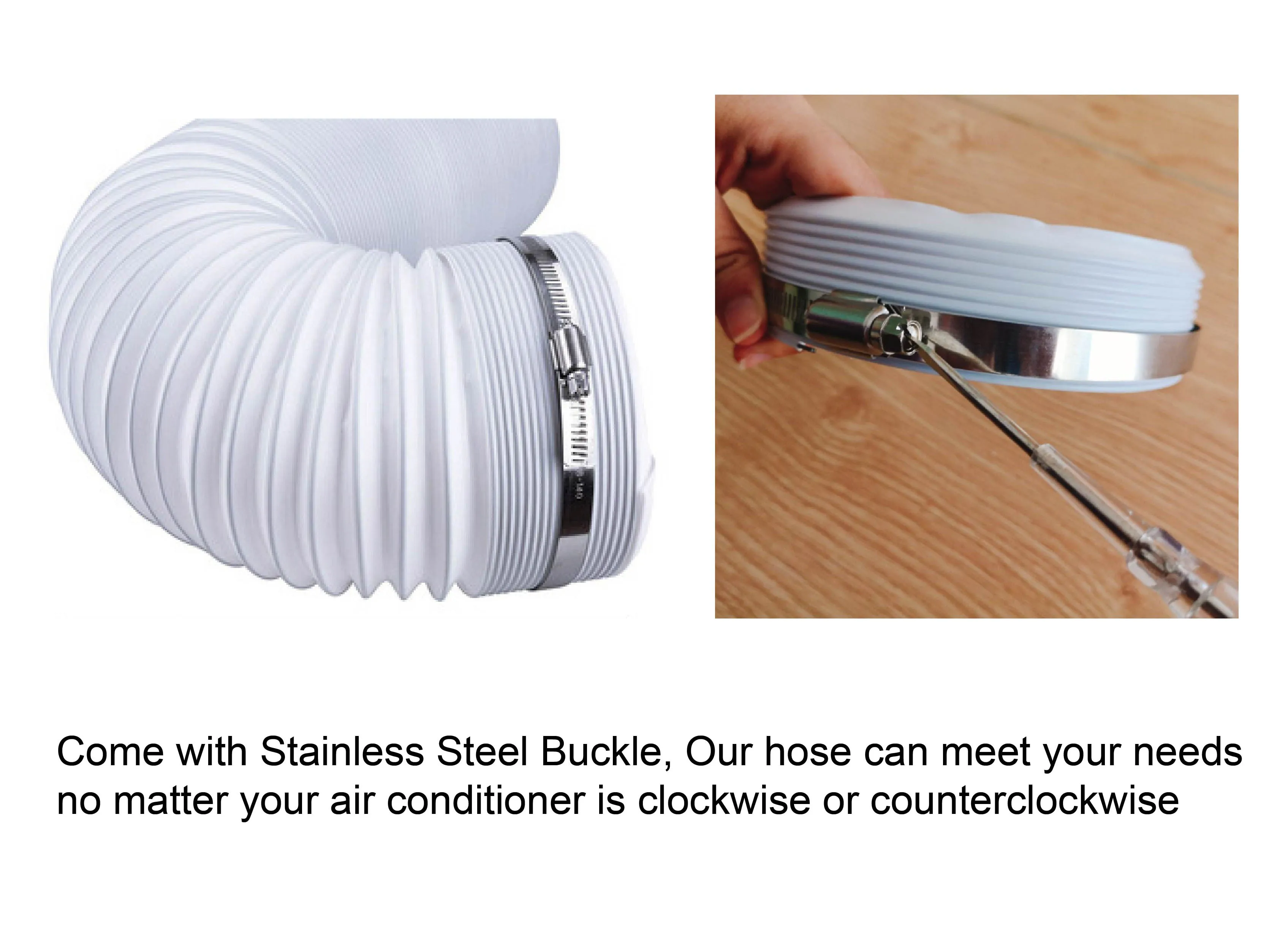 5 Inch Diameter Portable Air Conditioner Exhaust Hose (78inch Length