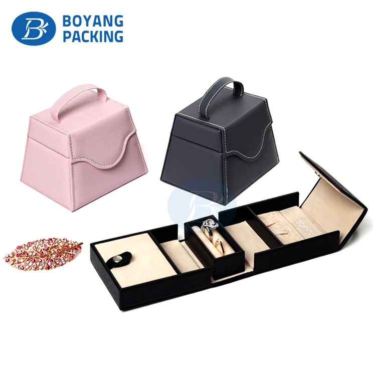 Hot Sale Travel Jewellery Packaging Leather Storage Case Jewelry Box Organizer Buy Wholesale