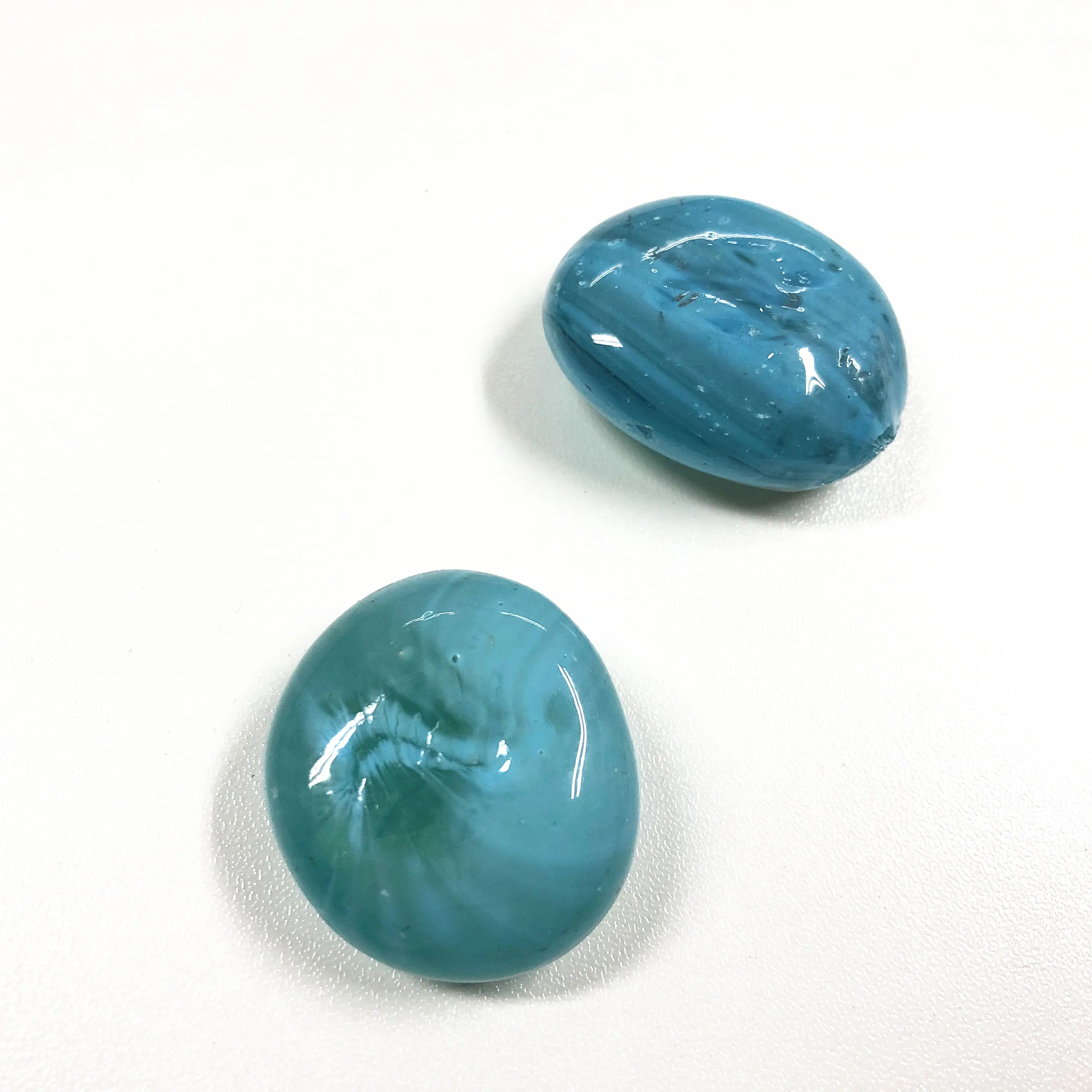 colorful pebbles painting stone artificial glass pebble vase