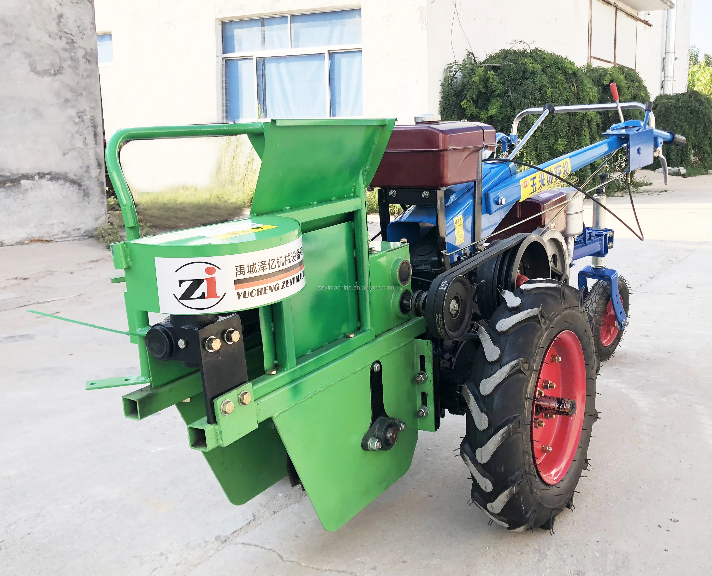 mini corn combine harvester/maize reaping machine