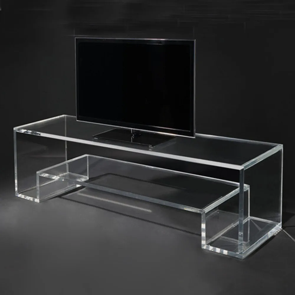 Clear Acrylic Tv Stand High Quality Acrylic Computer Monitor Stand