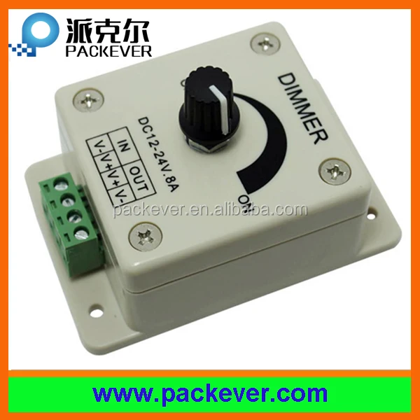 Ce & Rohs 1224v Pwm Type 8a Led Light Dimmer Switch Buy Led Light