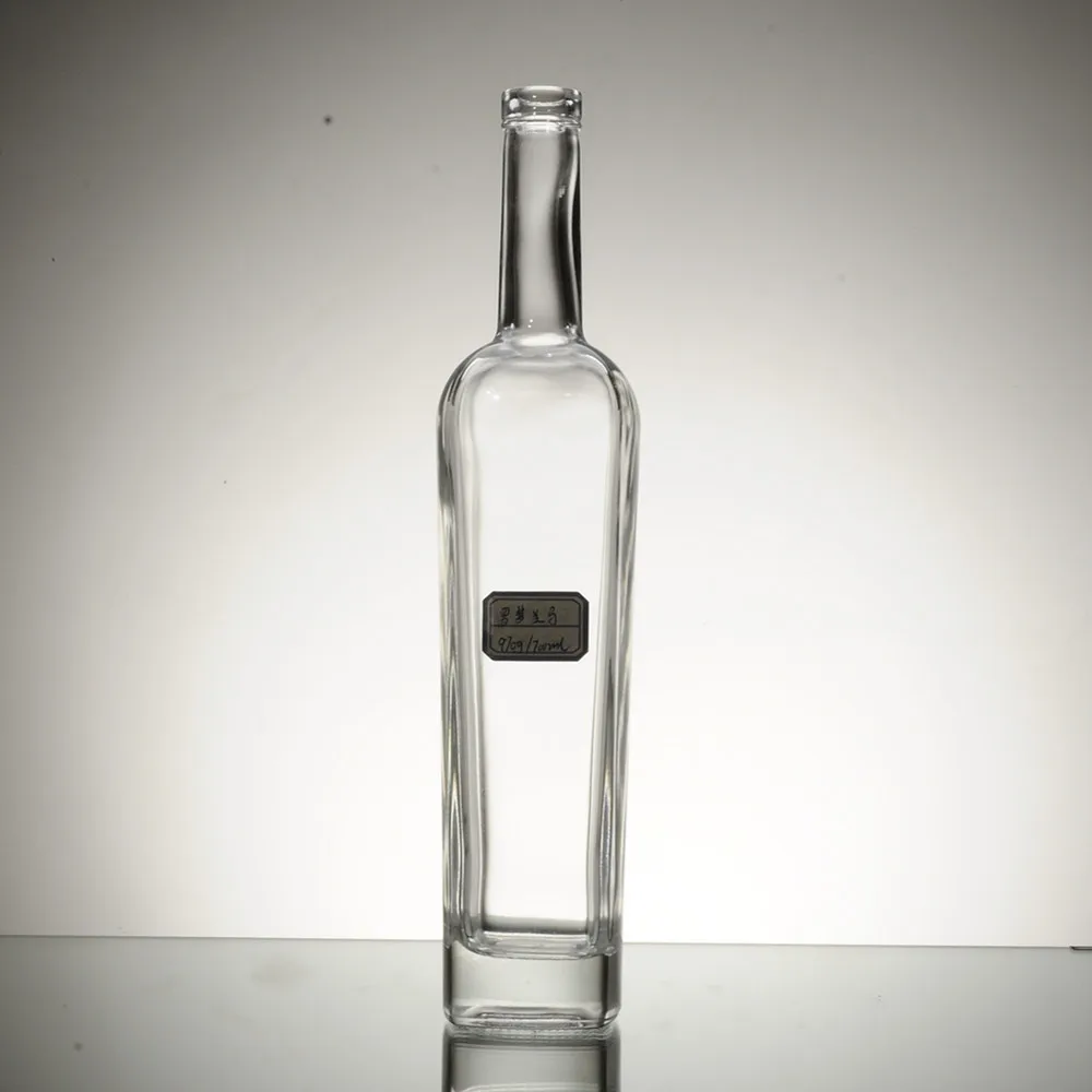 批发空 750毫升灵透明玻璃瓶