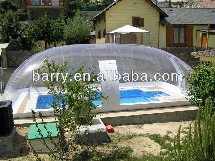 inflatable pool cover dome