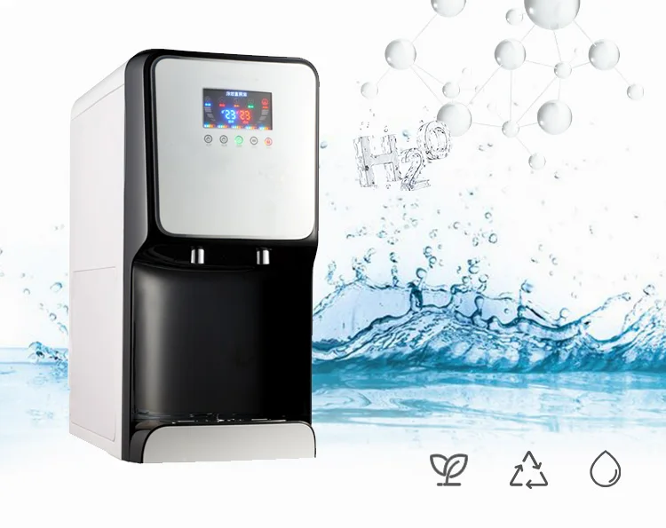 Touch Operation Korea Water Cooler Dispenser Machine With Ro System