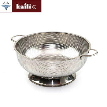 stainless steel colander set