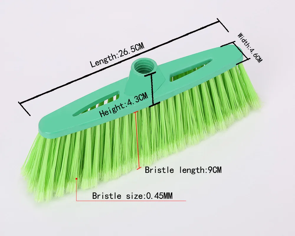 3018 Colorful Broom Head Plastic Bristle For Household Cleaning Buy