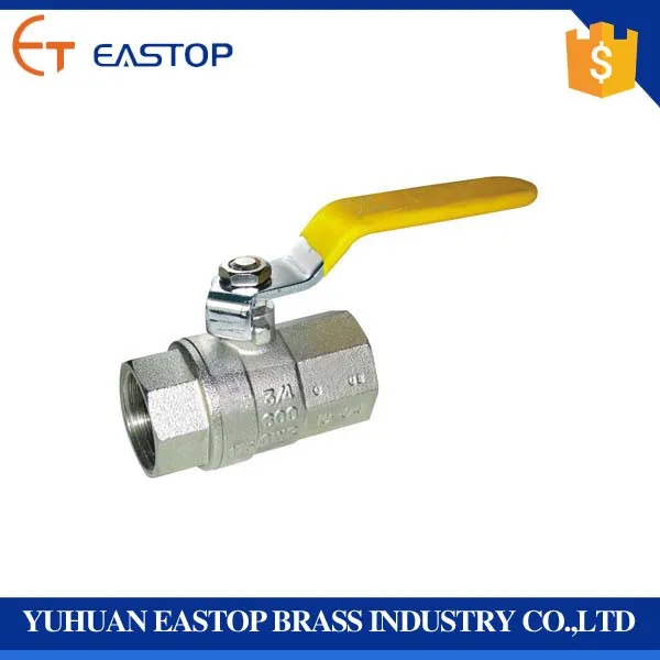 High Pressure 2pc Brass Female Threaded Ends 1/2" Ball Valve Hot Water